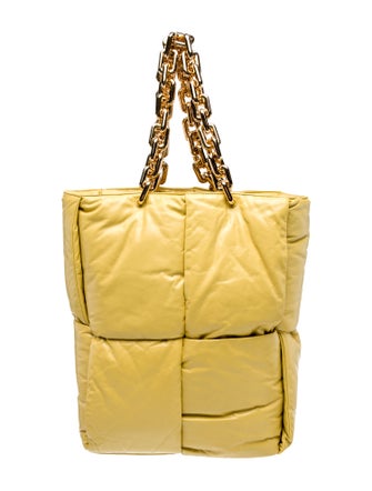 Bottega Veneta Intrecciato Padded Chain Tote Maxi