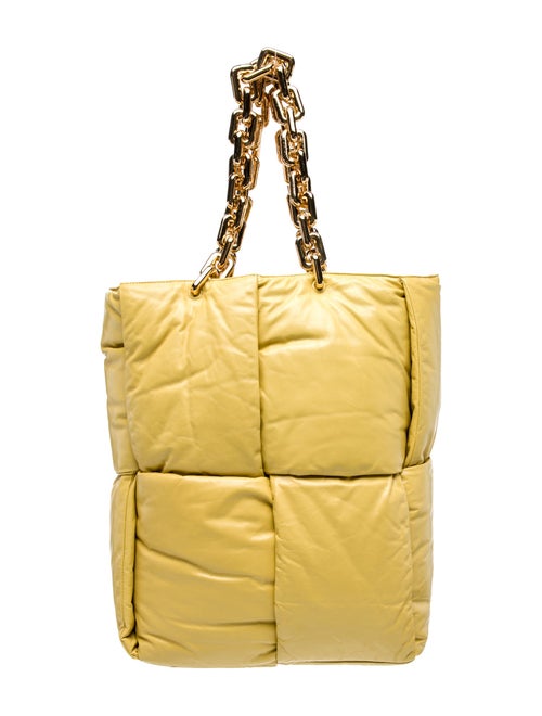 Bottega Veneta Intrecciato Padded Chain Tote Maxi
