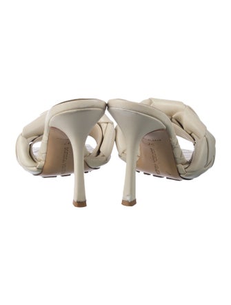 Bottega Veneta Intrecciato Weave Leather Slides