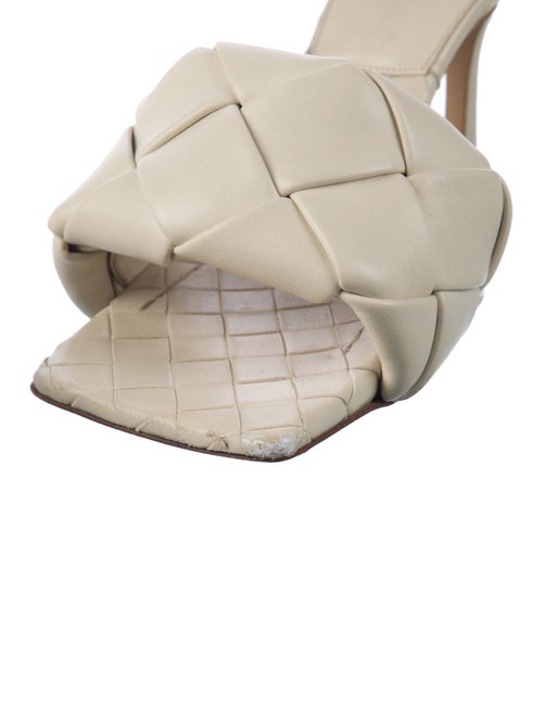 Bottega Veneta Intrecciato Weave Leather Slides