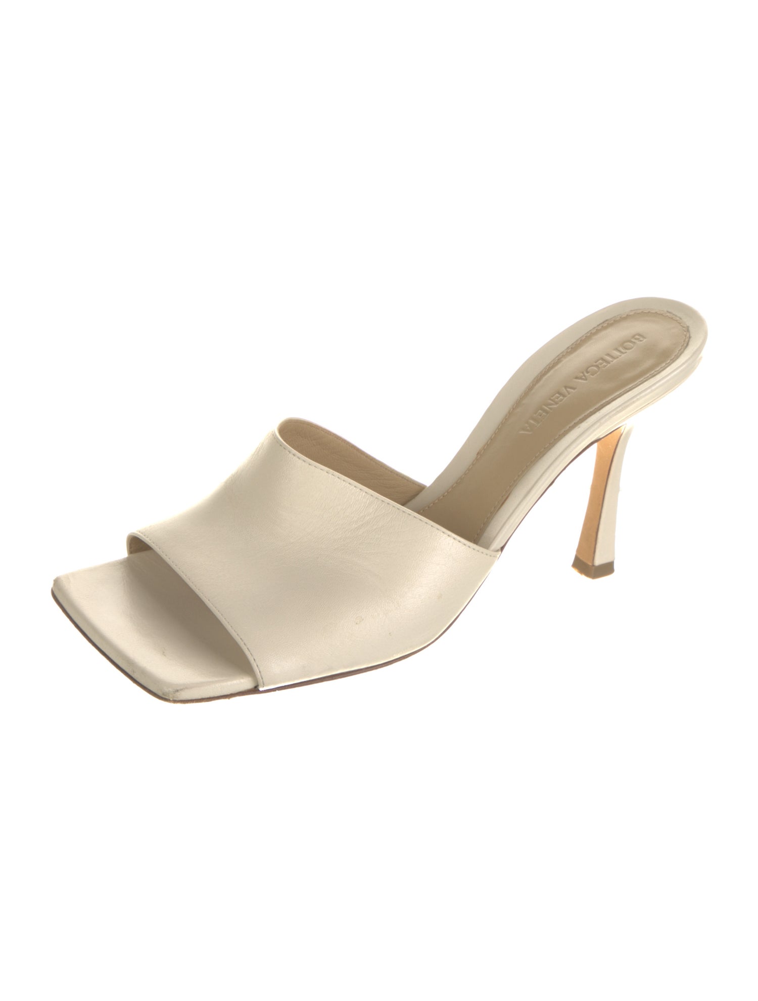 Bottega Veneta Leather Slides