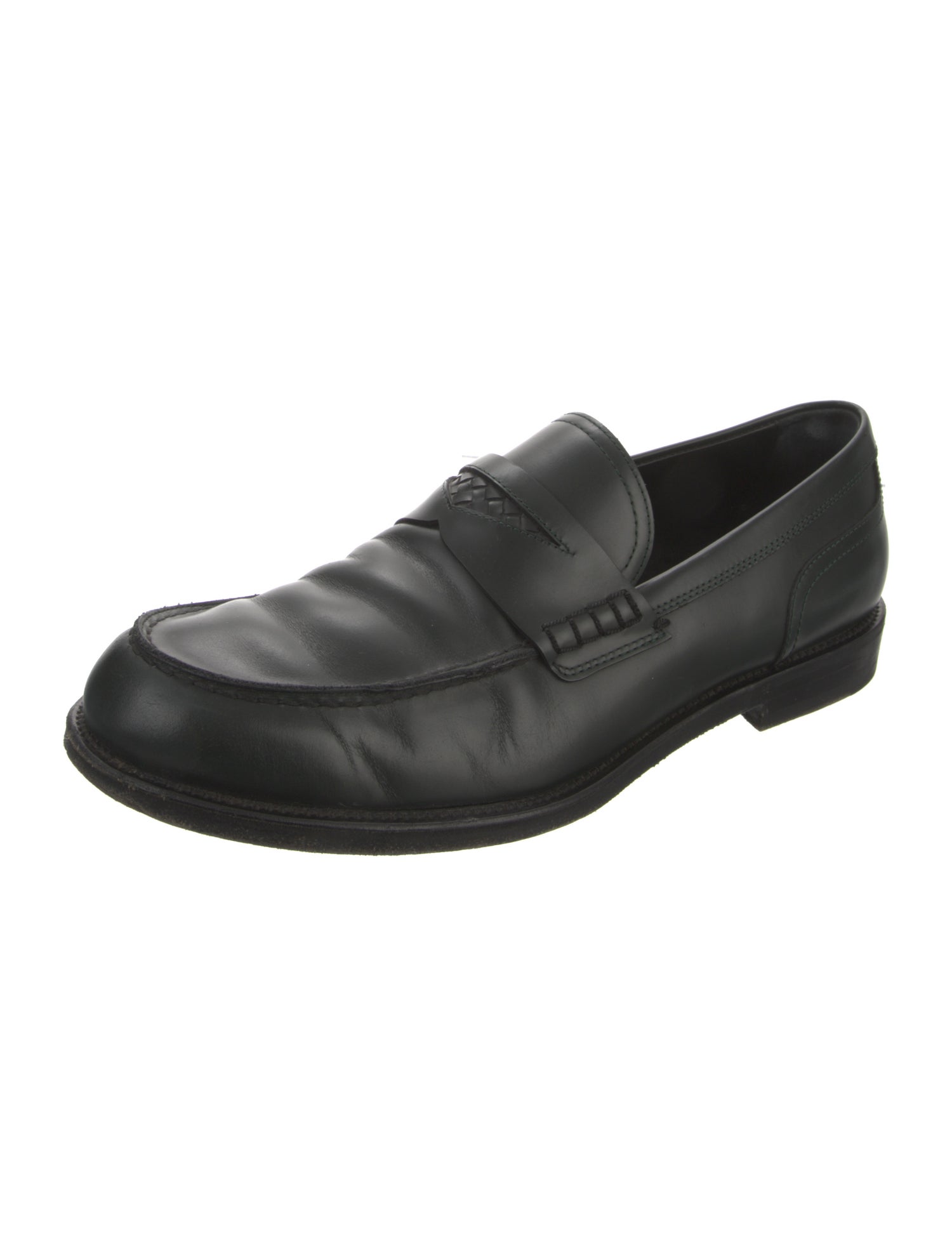 Bottega Veneta Leather Dress Loafers