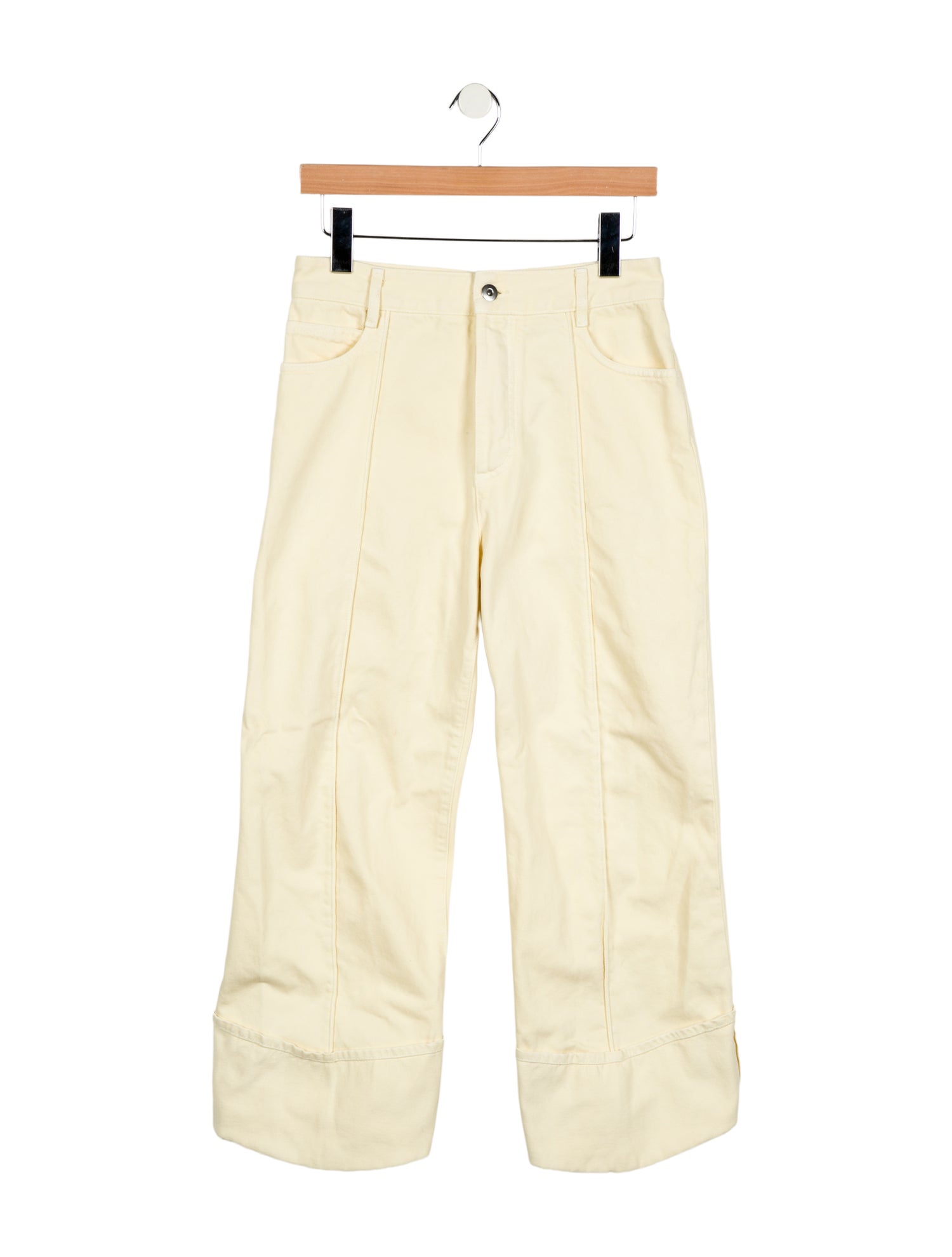 Bottega Veneta High-Rise Wide Leg Jeans w/ Tags