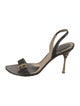 Bottega Veneta Leather Slingback Sandals