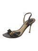 Bottega Veneta Leather Slingback Sandals