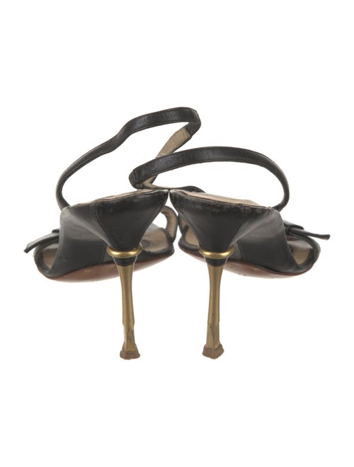 Bottega Veneta Leather Slingback Sandals