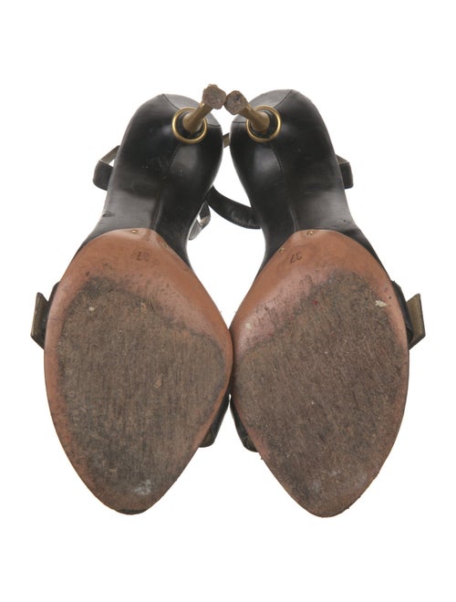 Bottega Veneta Leather Slingback Sandals