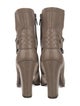 Bottega Veneta Intrecciato Weave Leather Boots