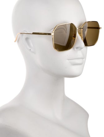 Bottega Veneta Square Tinted Sunglasses
