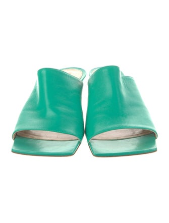 Bottega Veneta Leather Slides