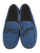 Bazilika Intrecciato Weave Suede Moccasins