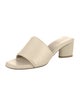 Bottega Veneta Leather Slides
