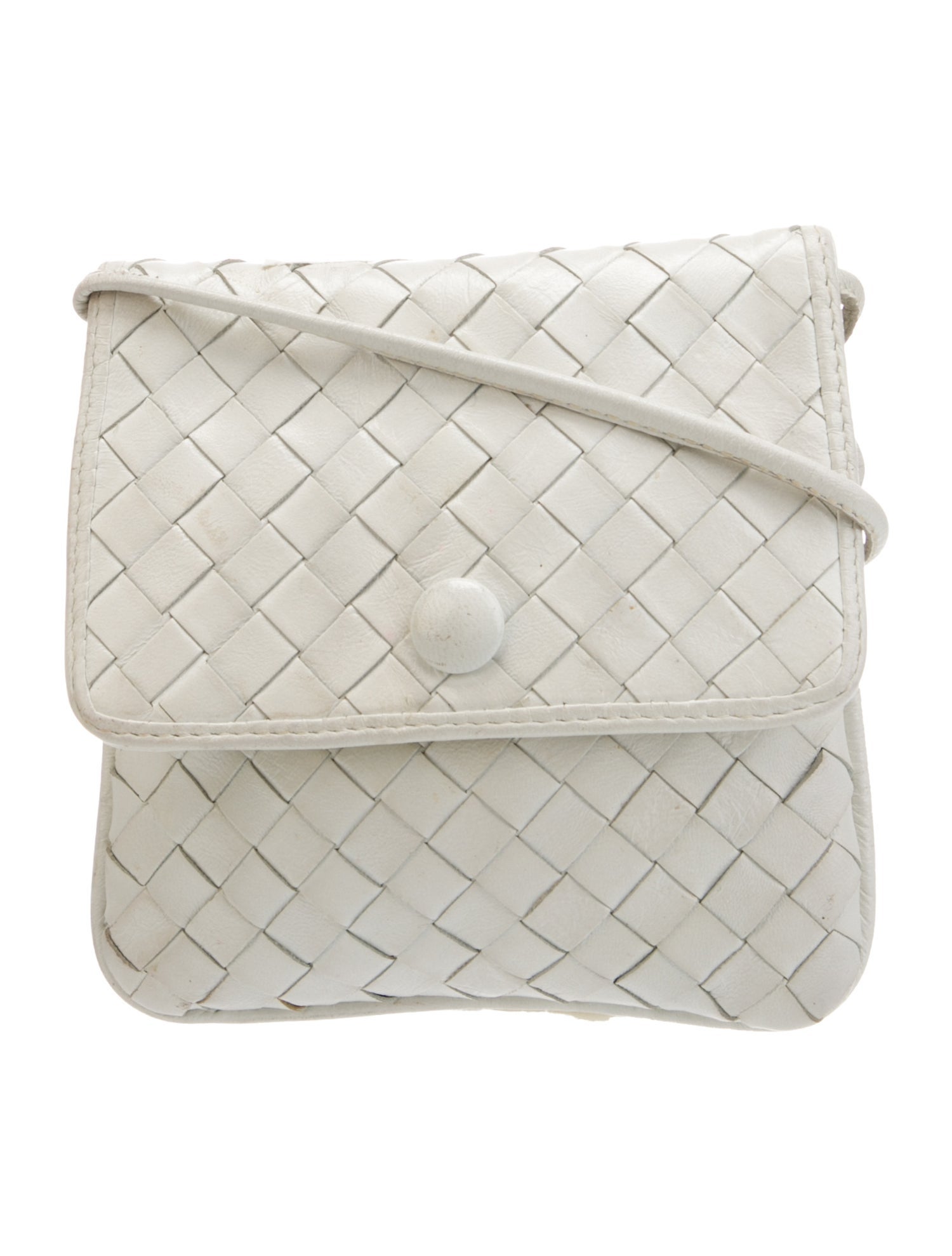 Bottega Veneta Intrecciato Messenger Bag Vintage