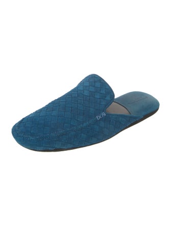 Bottega Veneta Late 2000's - Early 2010's Intrecciato Weave Slippers
