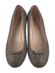 Bottega Veneta Intrecciato Weave Leather Ballet Flats