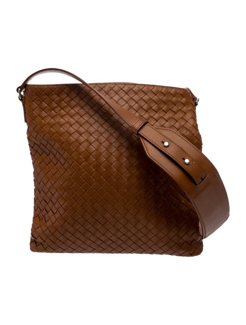 Bottega Veneta Leather Messenger Bag