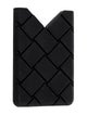Bottega Veneta Rubber Intrecciato Card Holder Rubber Wallet
