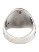Bottega Veneta Engraved Signet Ring