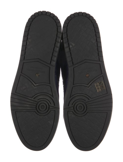 Bottega Veneta Intrecciato Weave Suede Sneakers