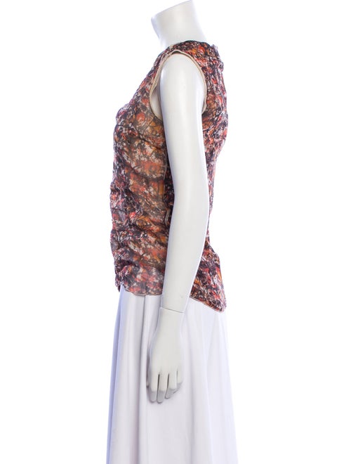 Bottega Veneta Silk Printed Blouse