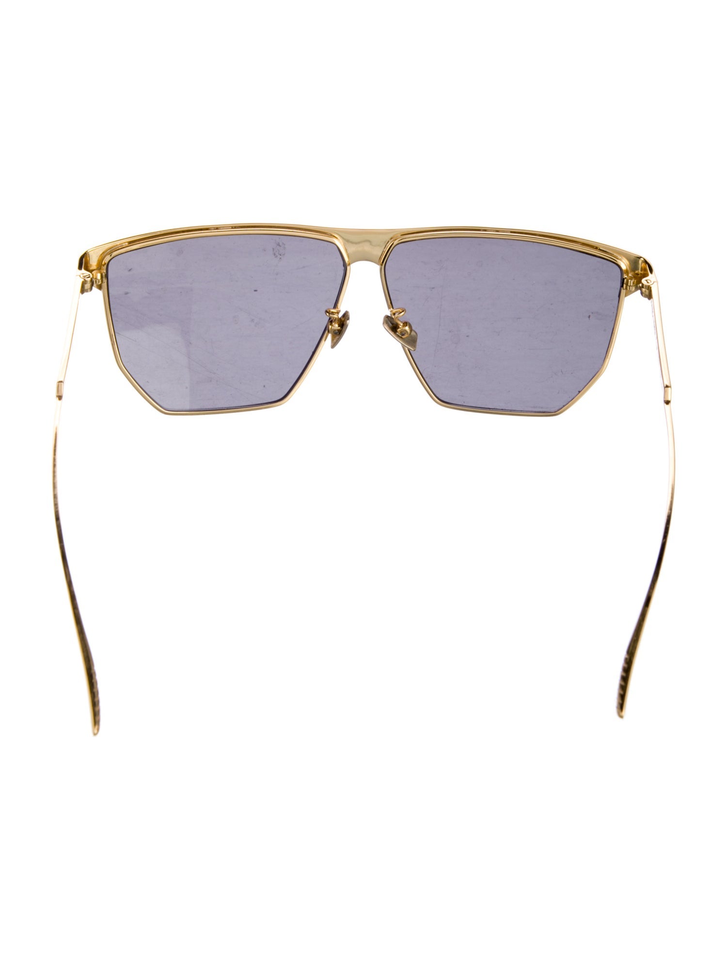 Bottega Veneta Aviator Tinted Sunglasses
