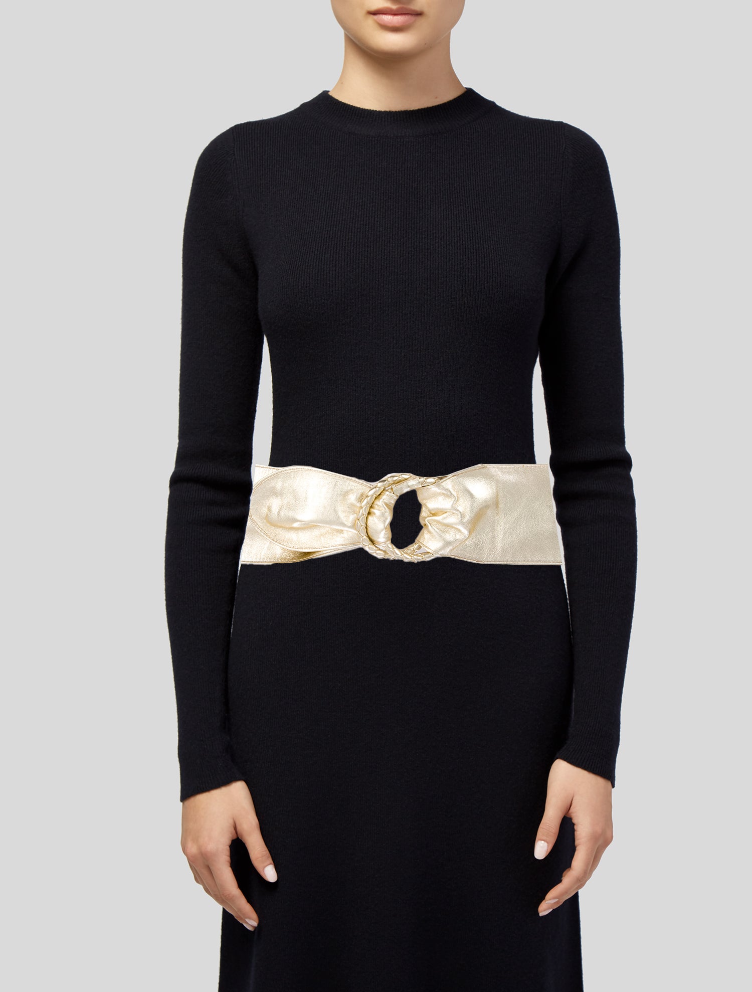 Bottega Veneta Vintage Wide Waist Belt