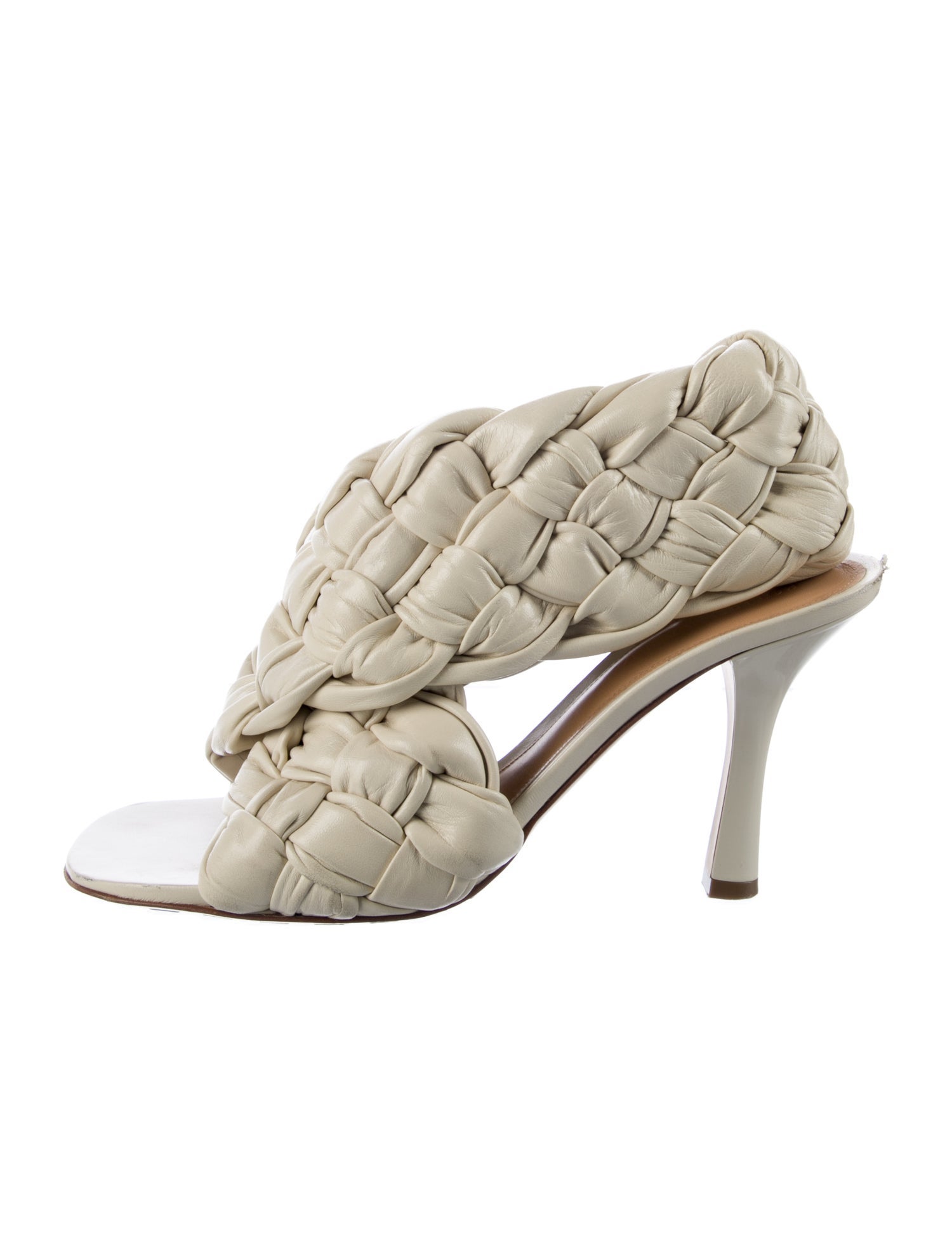 Bottega Veneta Intrecciato Weave Leather Mules