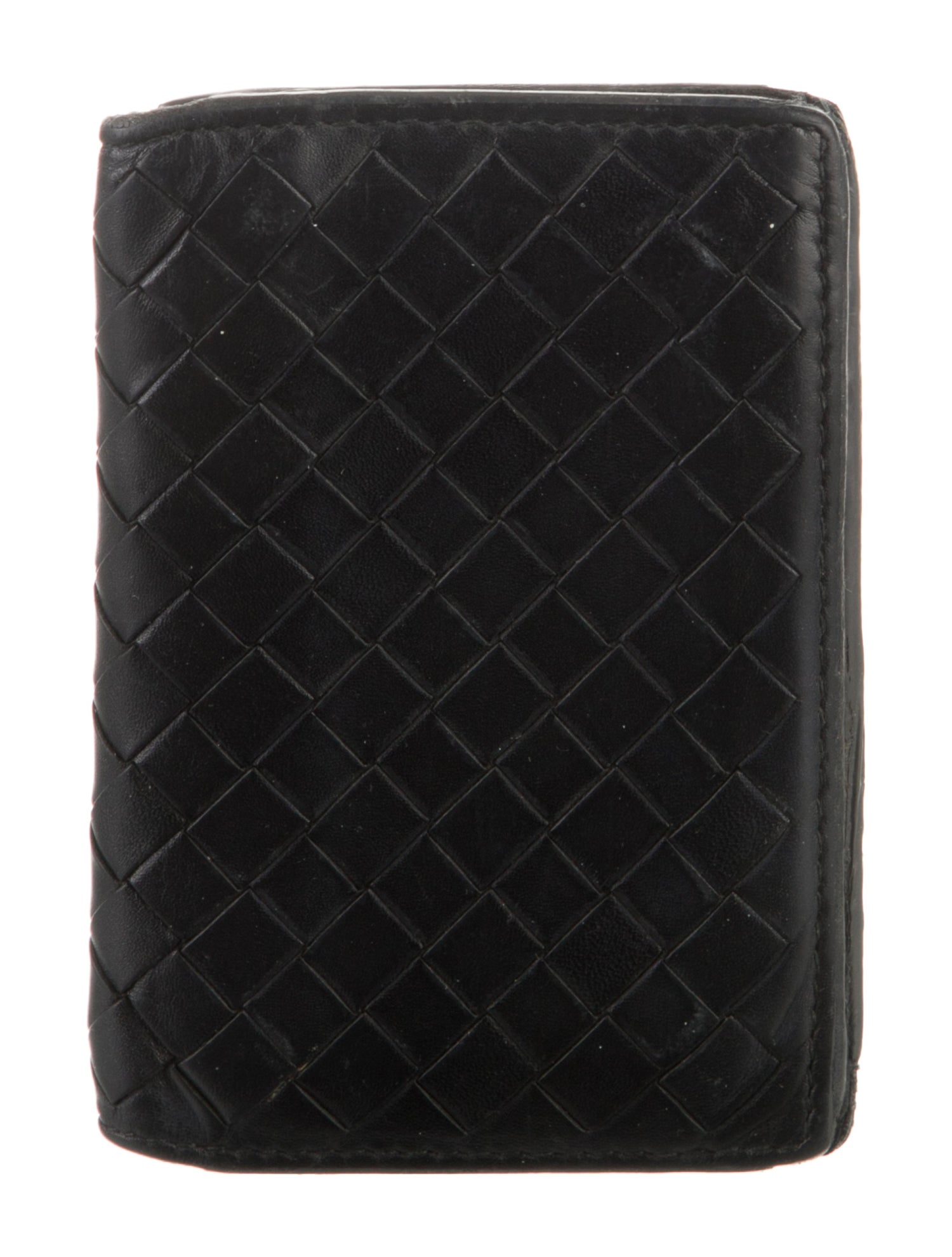 Bottega Veneta Intrecciato Weave Leather Wallet