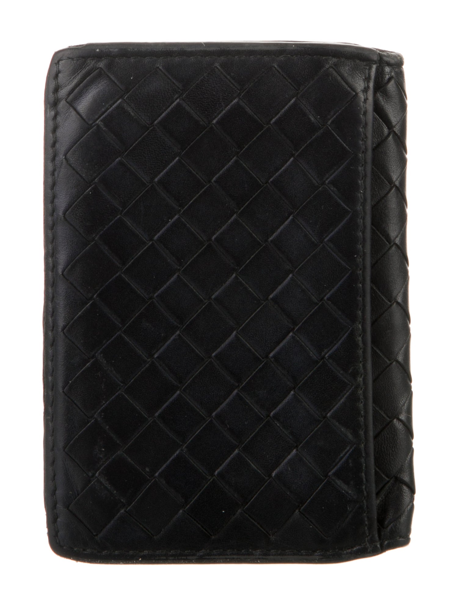 Bottega Veneta Intrecciato Weave Leather Wallet