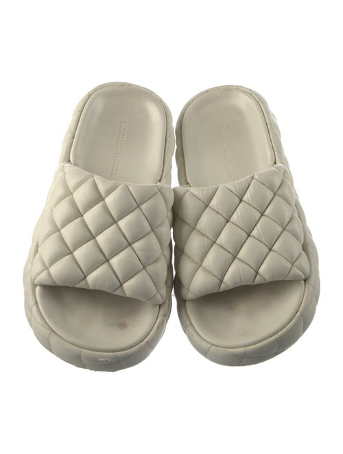 Bottega Veneta Leather Slides