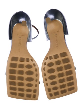 Bottega Veneta Patent Leather Sandals