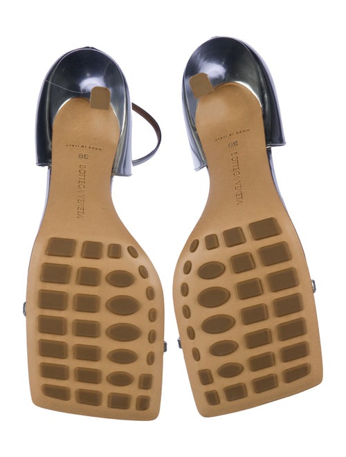 Bottega Veneta Patent Leather Sandals