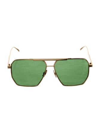 Bottega Veneta Square Tinted Sunglasses