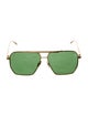 Bottega Veneta Square Tinted Sunglasses