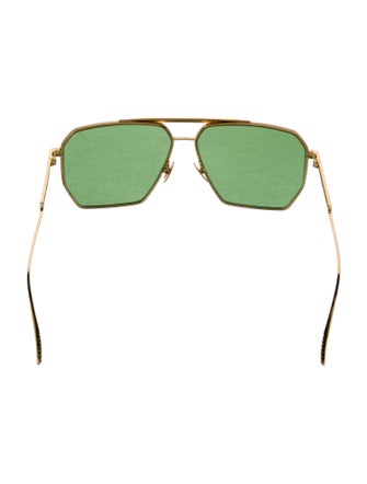 Bottega Veneta Square Tinted Sunglasses