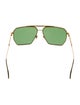 Bottega Veneta Square Tinted Sunglasses