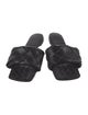 Bottega Veneta Intrecciato Weave Leather Slides