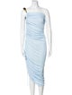 Bottega Veneta One-Shoulder Long Dress