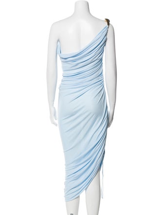 Bottega Veneta One-Shoulder Long Dress