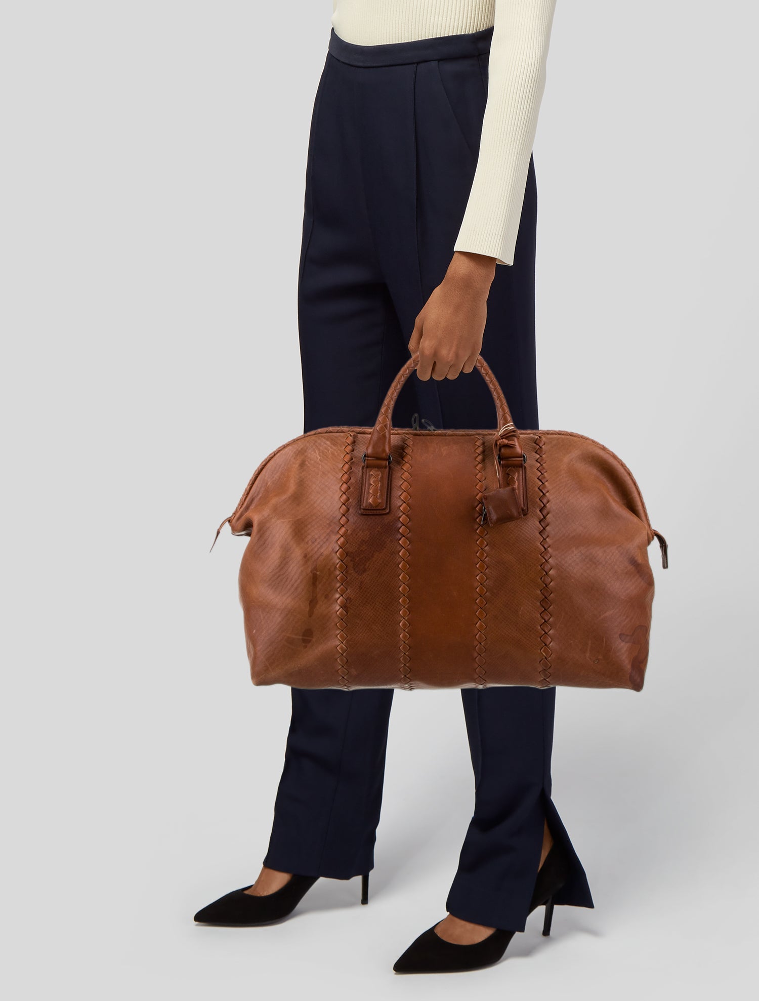 Bottega Veneta Intrecciato Weekender Bag