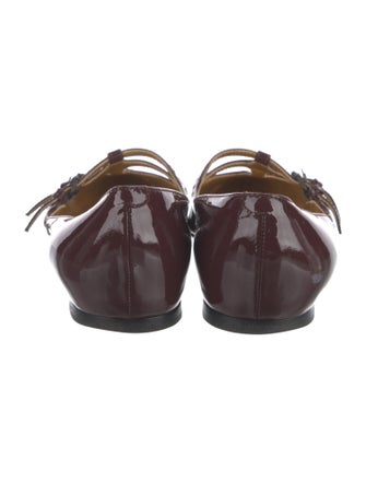 Bottega Veneta Patent Leather Mary Jane Flats