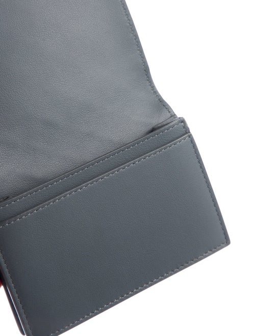 Bottega Veneta Intrecciato Weave Leather Card Holder