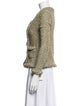 Bottega Veneta Tweed Pattern Evening Jacket