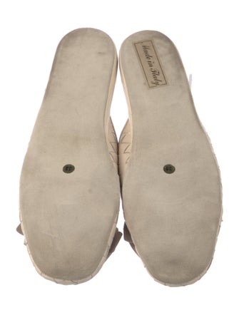 Bottega Veneta Leather Bow Accents Flats