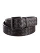 Bottega Veneta Intrecciato Weave Leather Waist Belt