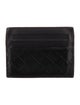 Bottega Veneta Intrecciato Weave Leather Card Holder