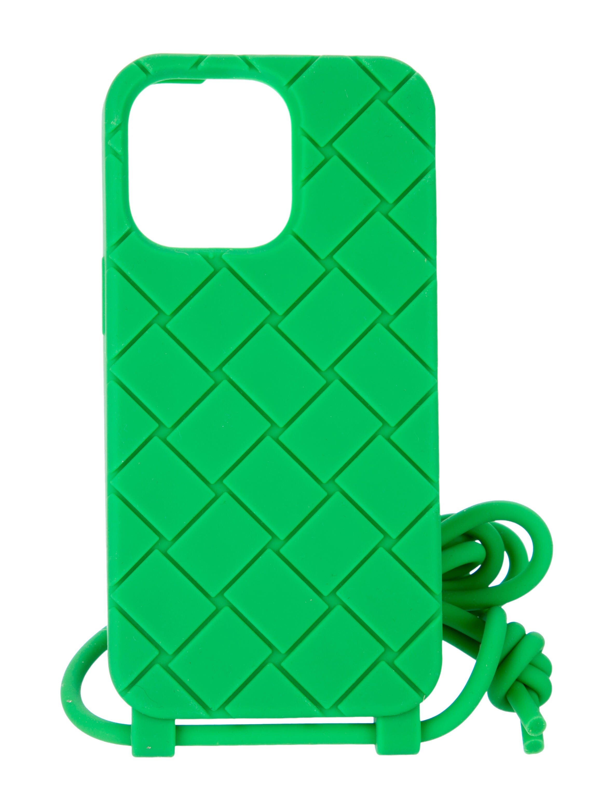 Bottega Veneta Silicone iPhone 15 Pro Case