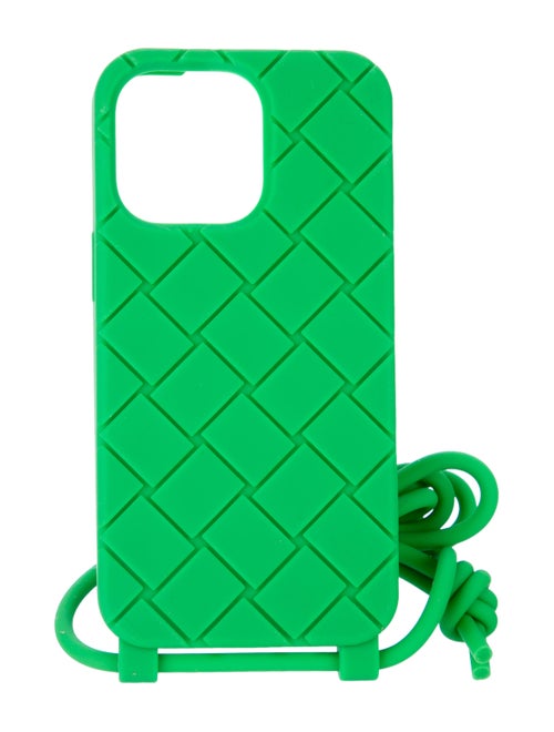 Bottega Veneta Silicone iPhone 15 Pro Case