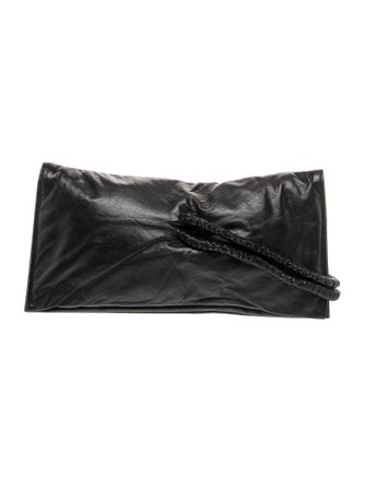 Bottega Veneta Leather Clutch