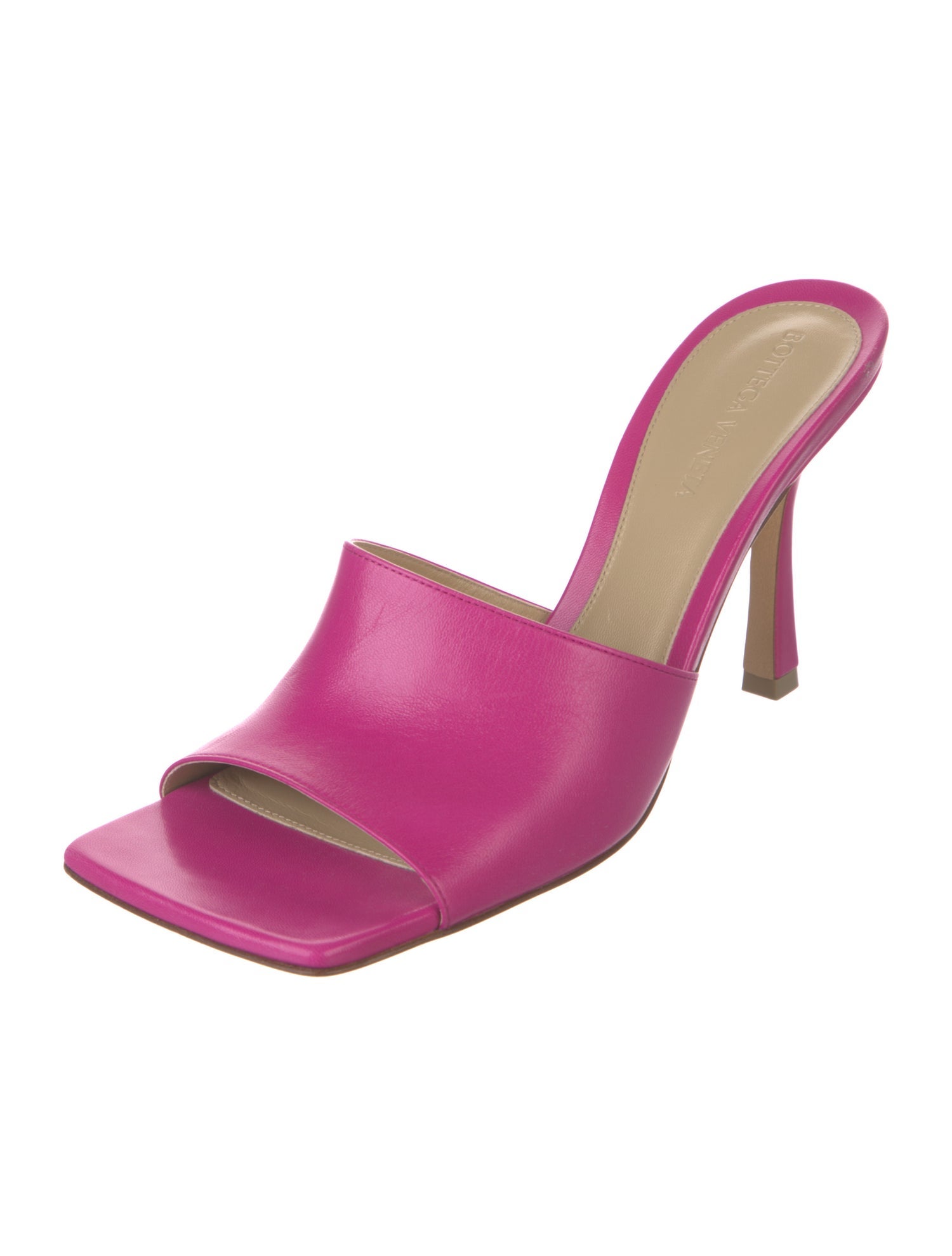 Bottega Veneta Leather Slides